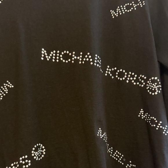 Michael Kors Black Long Sleeve Tee - Picture 2 of 5